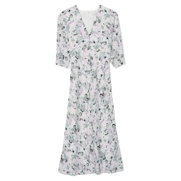 Club Monaco Drape Sleeve Dress 00 - Picture 11 of 13